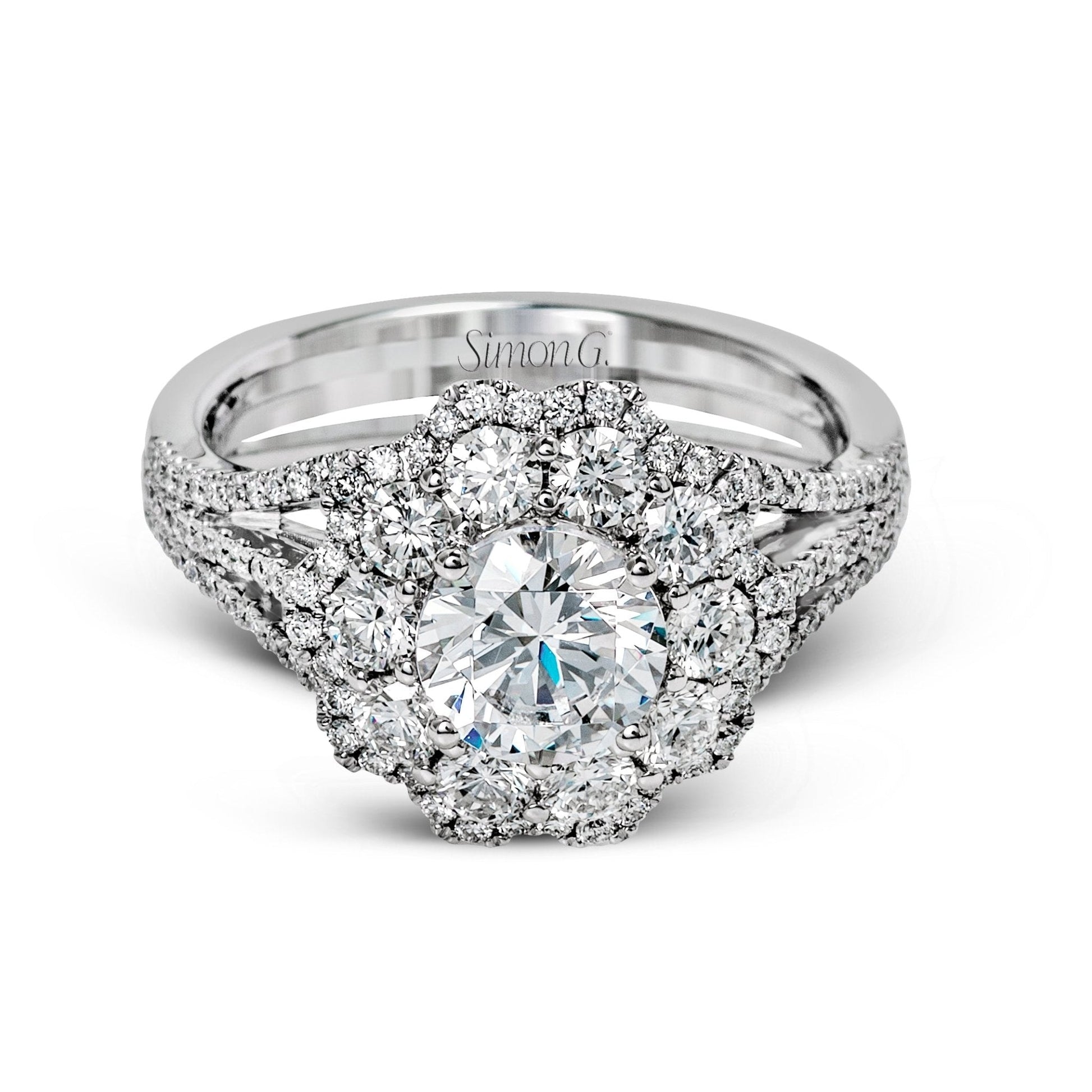 round-cut-halo-engagement-ring-in-18k-gold-with-diamonds