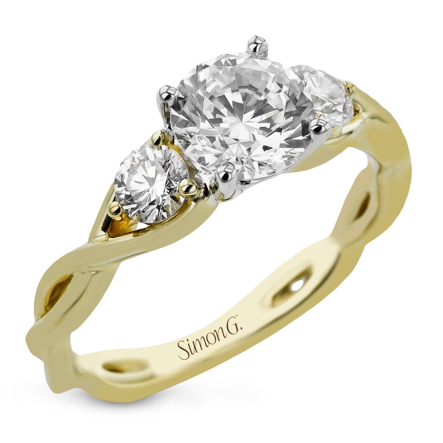 round-cut-three-stone-engagement-ring-in-18k-gold-with-diamonds