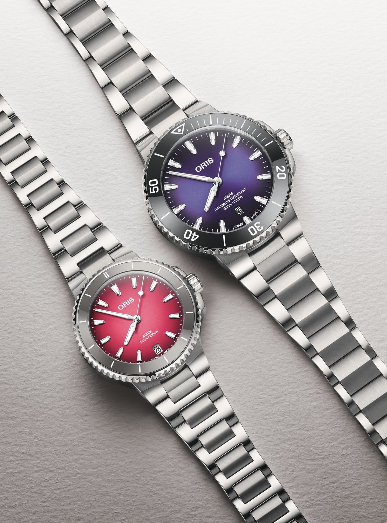 Oris Aquis Date Taste of Summer Automatic Watch 01 733 7789 4158-07 8 23 04PEB