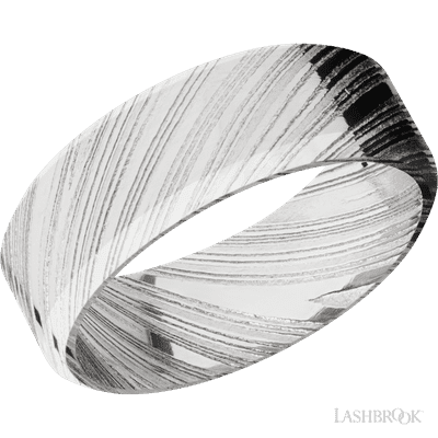 lashbrook-designs-mens-damascus-high-bevel-woodgrain-ring-d8hbwoodgrain