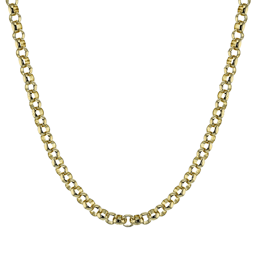 Chain Link Necklace in 18k Gold CN139