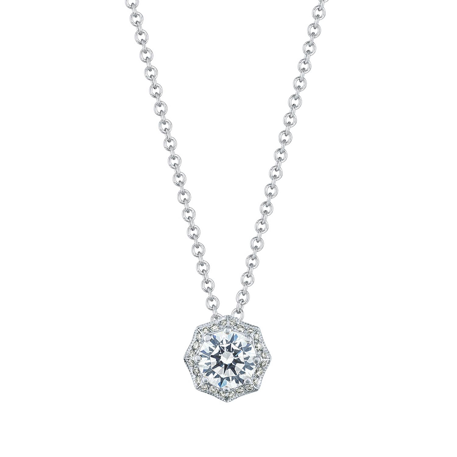 TACORI Bloom | Art Deco Bloom Diamond Necklace FP804RD65