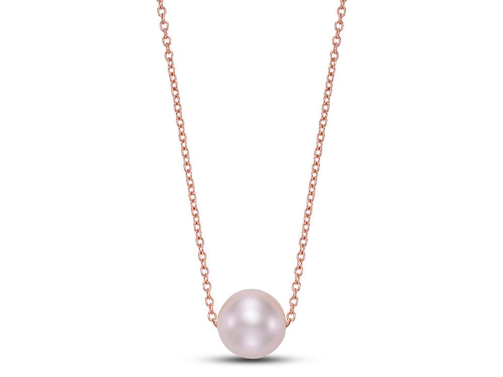 FLOATING PEARL PENDANT NECKLACE