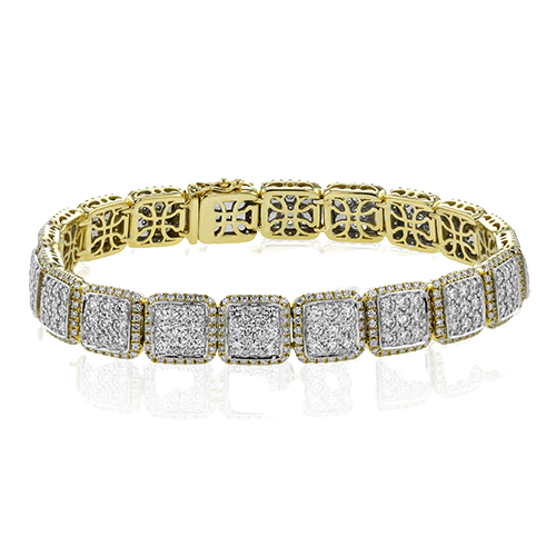 Bracelet in 18k Gold with Diamonds LB2481