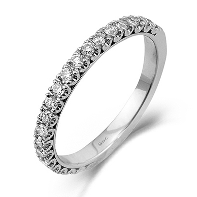 Eternity Anniversary Ring In 18k Gold With Diamonds LP1587