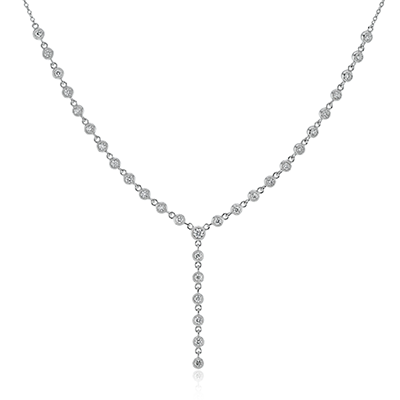 Necklace in 18k Gold with Diamonds LP4805