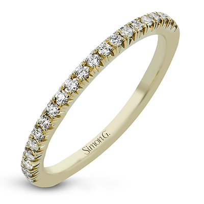 Wedding Band in 18k Gold with Diamonds LR2350-B
