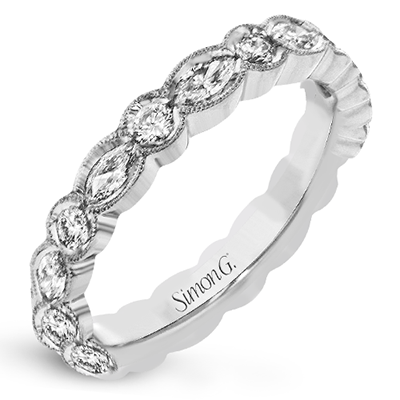 Eternity Wedding Band in 18k Gold with Diamonds MR2399-B-ET