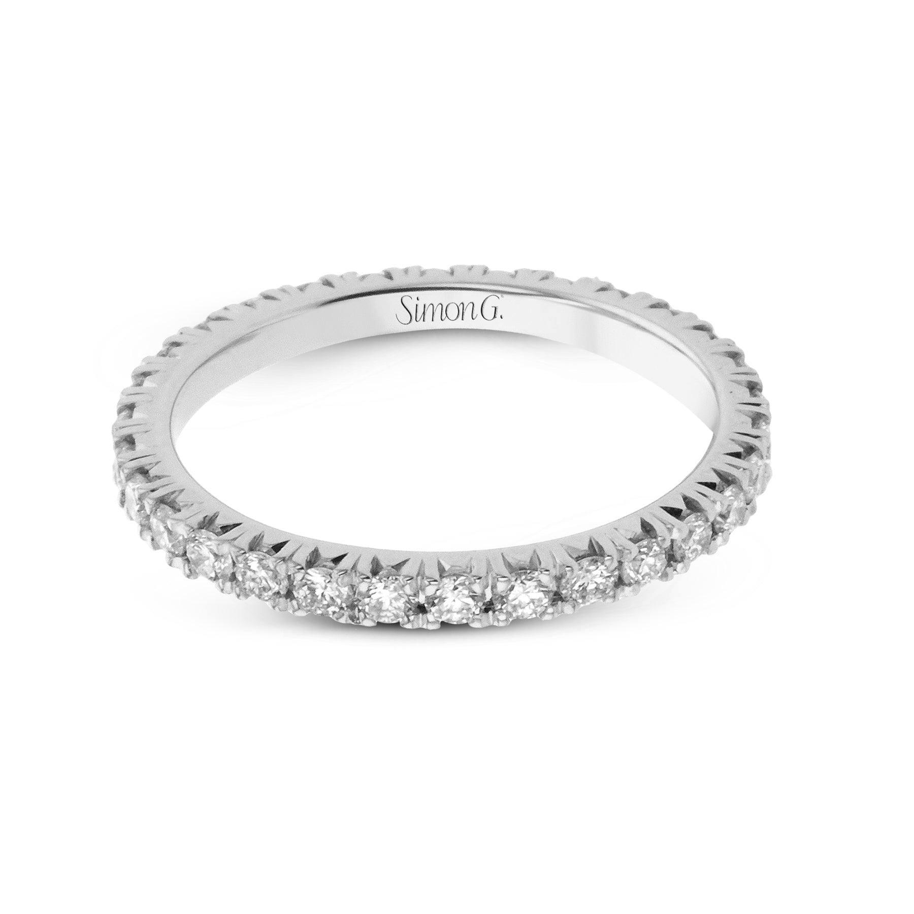 Eternity Wedding Band in 18k Gold with Diamonds MR2906-B-ET