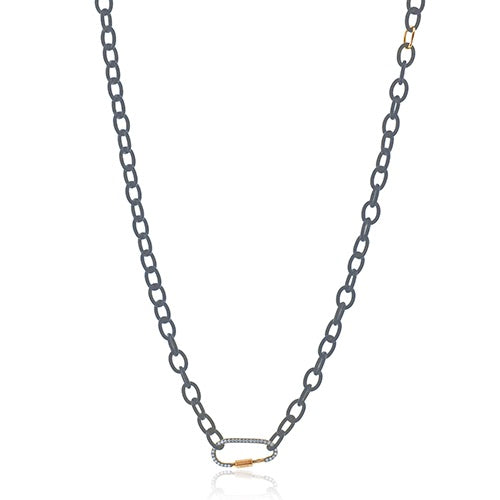 Men's Necklace In 18k Gold With Diamonds NT1000