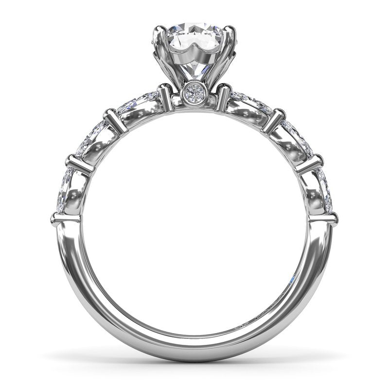 Perfectly Polished Diamond Engagement Ring S4074 - TBird