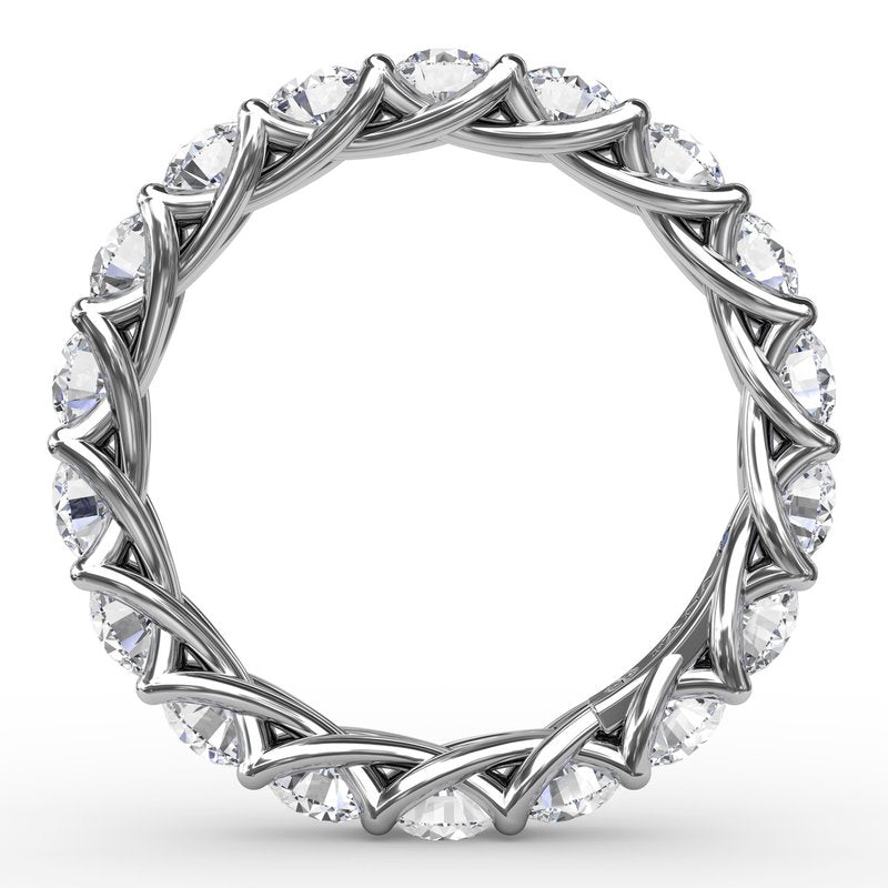 2.88ct Woven Eternity Band W6138 - TBird