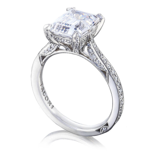 Tacori Diamond Semi-Mount Rings HT2672 OV 10X8 Y