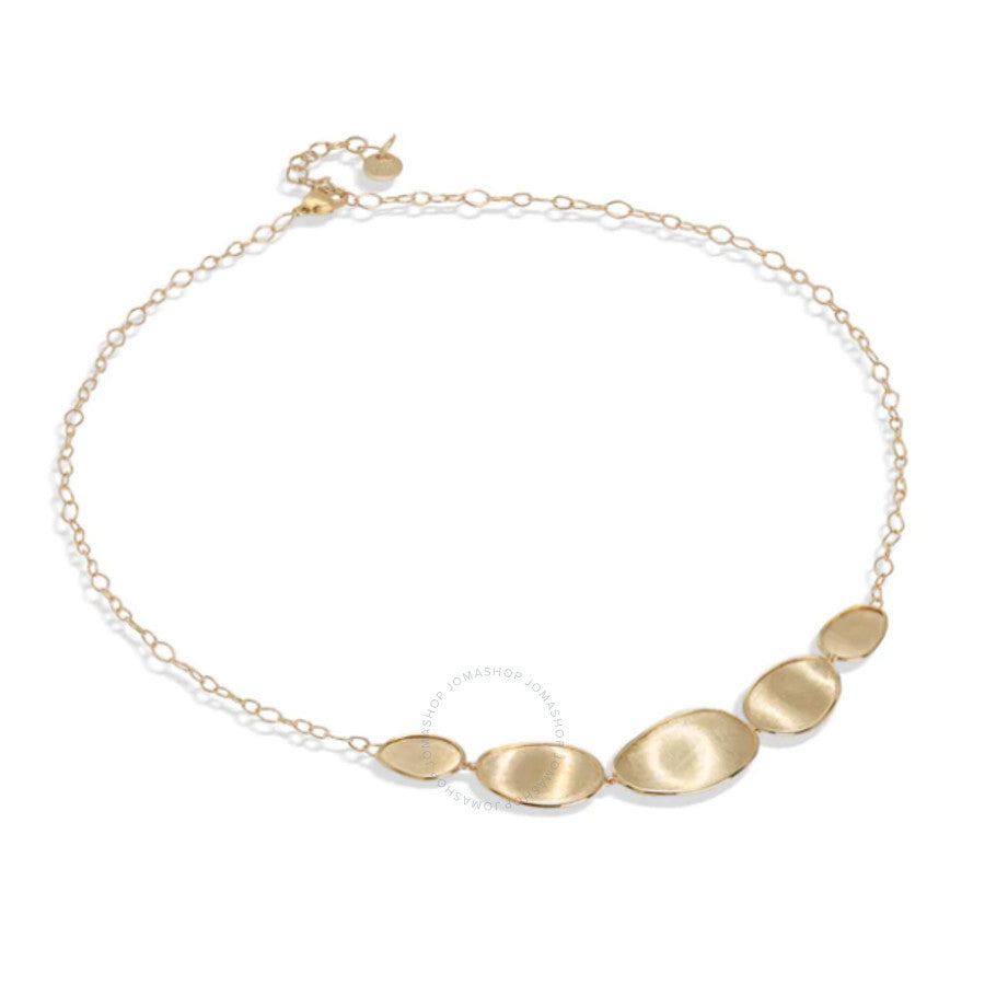 Lunaria Collection 18K Yellow Gold Graduated Necklace