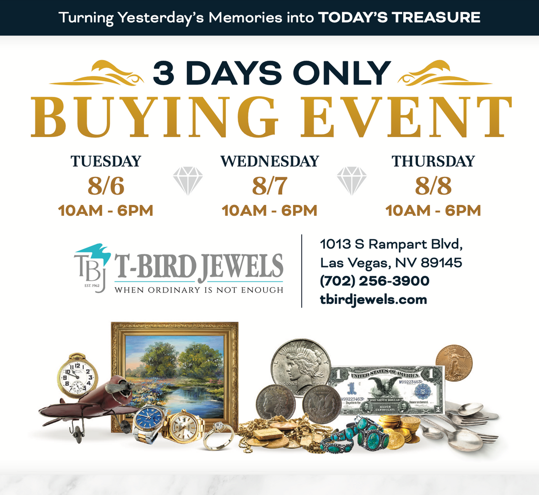 3 DAYS ONLY BUYING EVENT (From 8/6 to 8/8 -- 10am - 6pm)