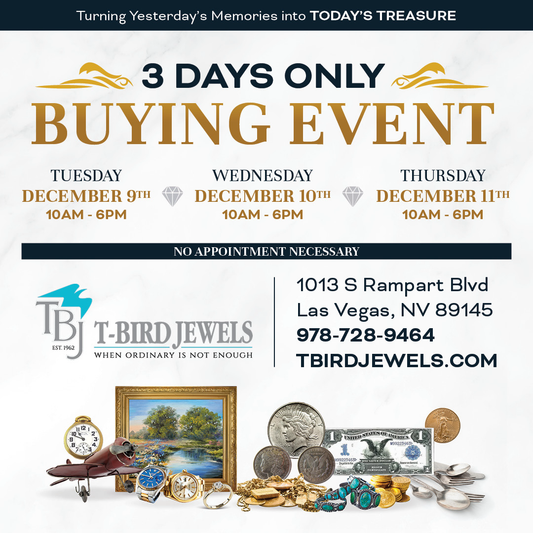T-Bird Jewels – 3-Day Buying Event