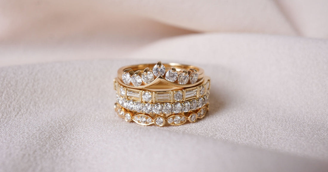 The Future of Bridal Jewelry: Why Stackable Wedding Bands Are Here to Stay