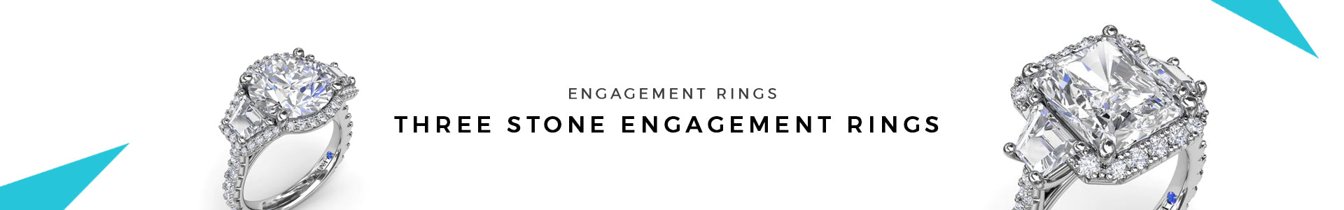 Stunning Three-Stone Engagement Ring Styles You'll Love