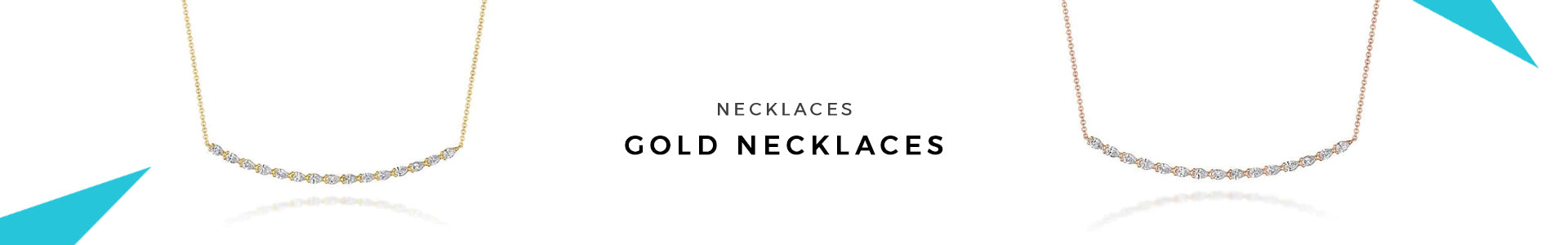 Sparkle and Shine Gold Necklaces With Unique Designs