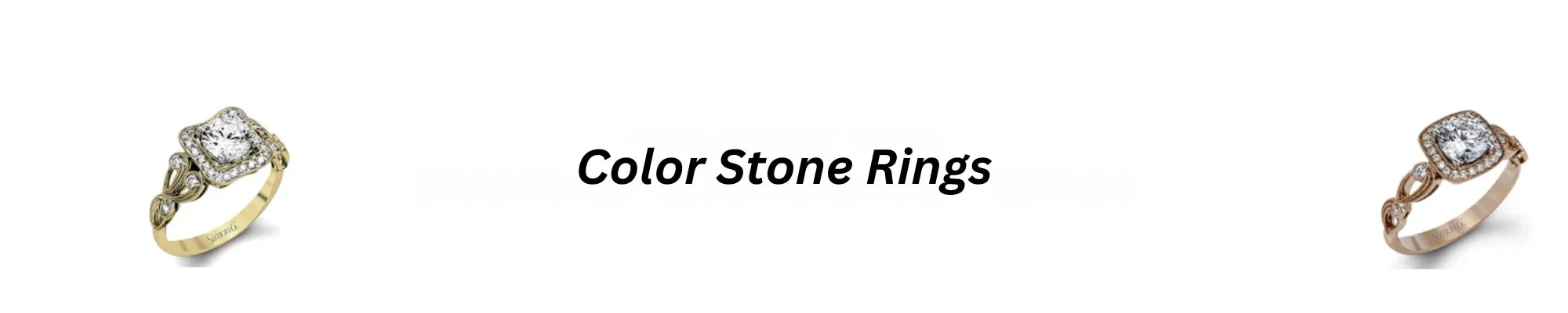 Colored Stone Rings