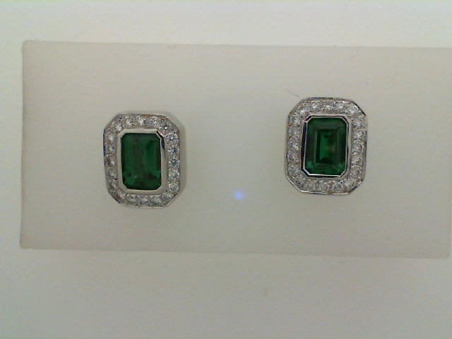 Philip Zahm Colored Stone Earrings E1818WTSG