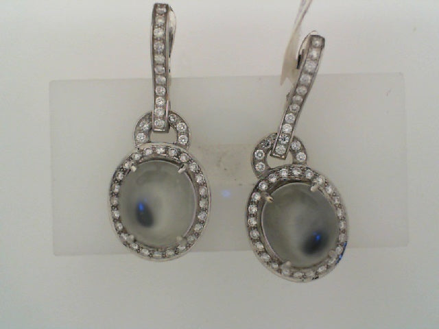 Philip Zahm Colored Stone Earrings E5118WMST
