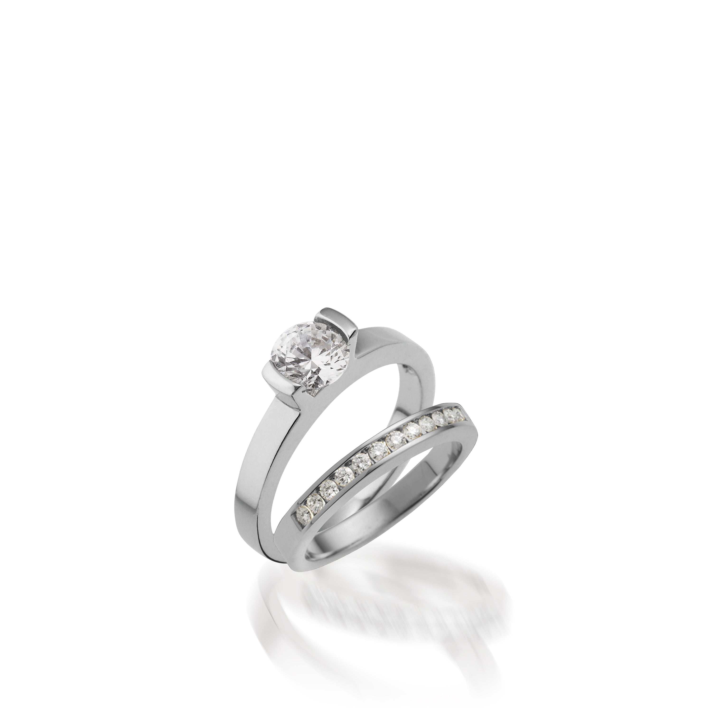 Delicia White Gold Engagement Ring