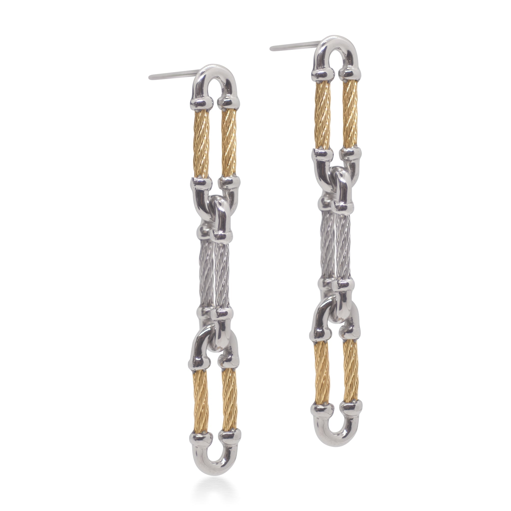 Alor Cable Clip Drop Earrings