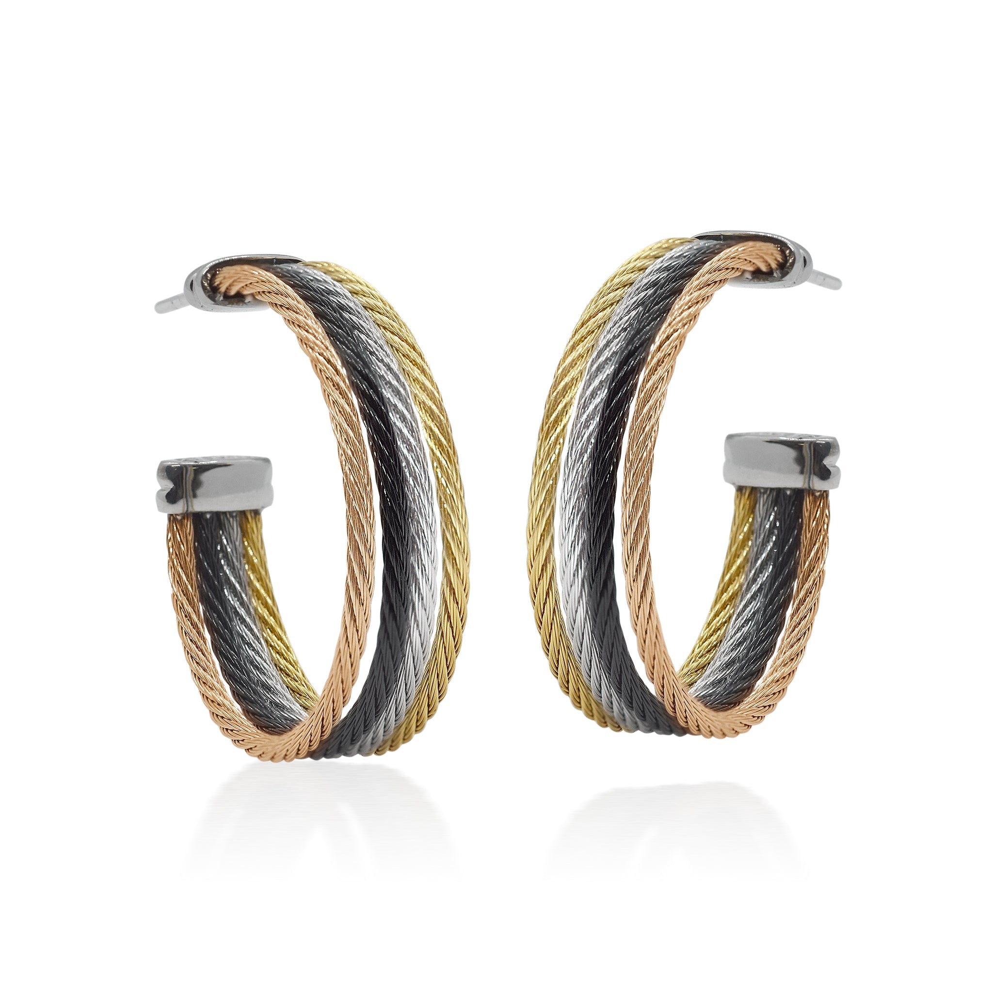 Alor 1" Hoop Earrings