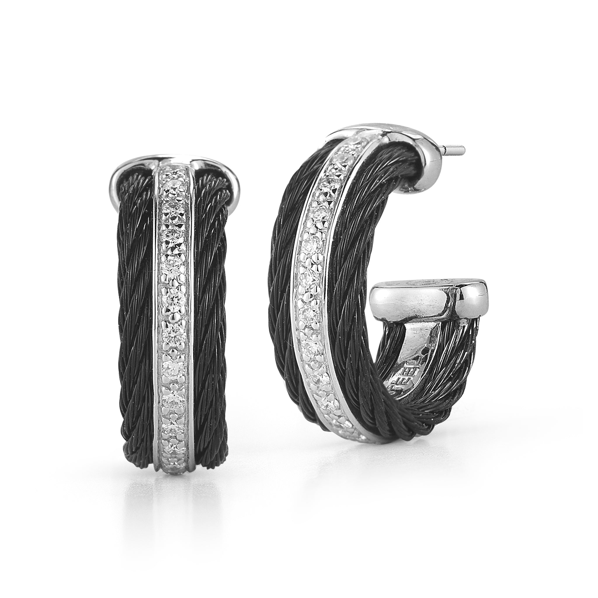 Alor Petite Triple Row Hoops