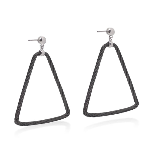 Alor Open Triangle Drop Earrings