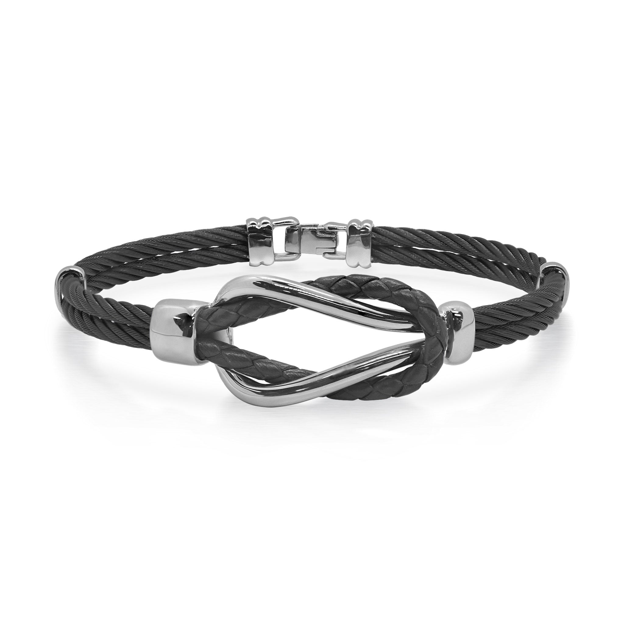ALOR Men's Square Knot Bracelet