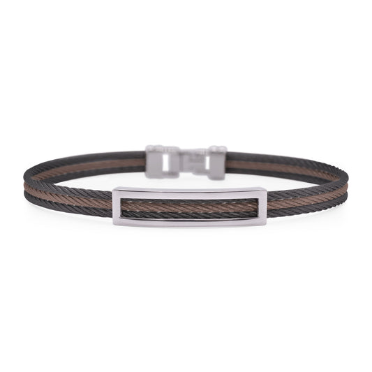 ALOR Men's Open ID Bracelet