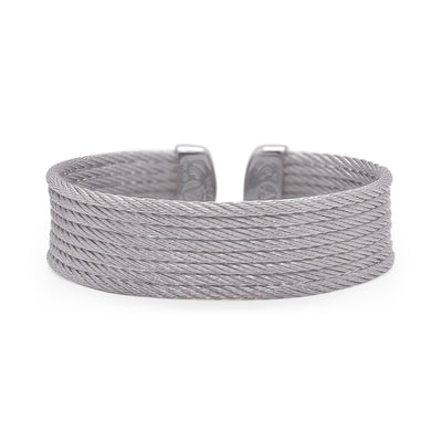 ALOR Stainless Steel Silver Precious Metal Bracelet  04-32-B608-00