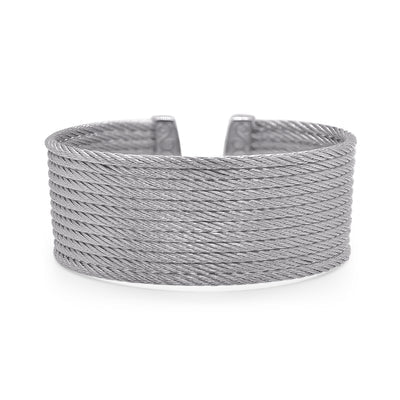 ALOR Stainless Steel Silver Precious Metal Bracelet  04-32-B612-00