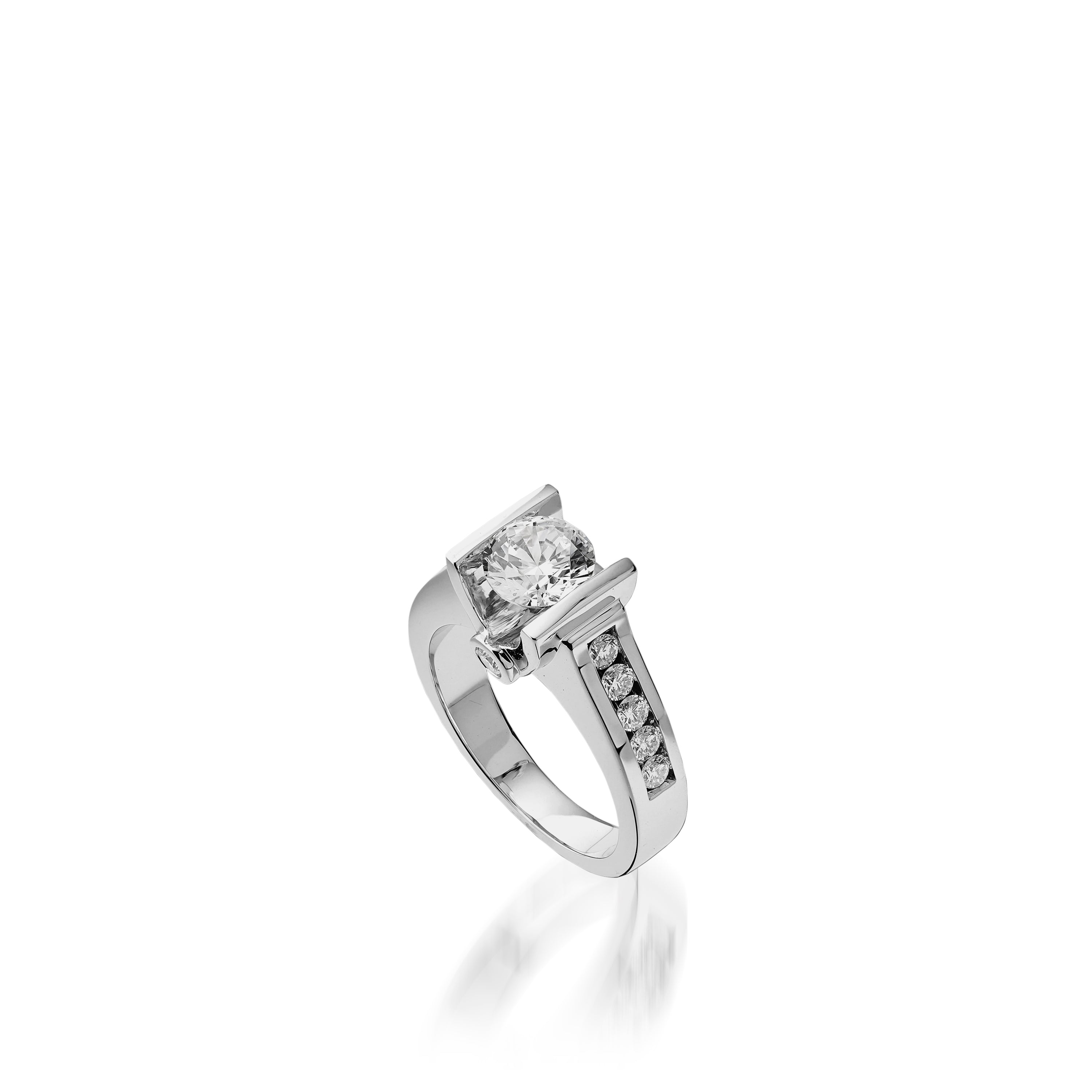 Grace Yellow Gold Engagement Ring