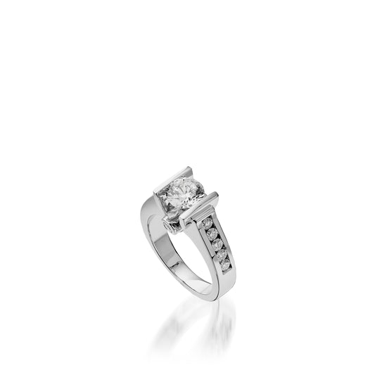 Grace Yellow Gold Engagement Ring