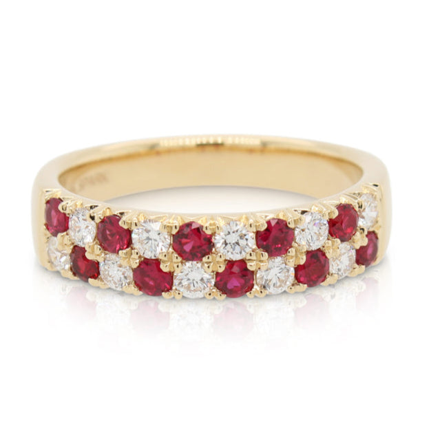 Spark Creation Colored Stone Rings  -  Women's R 6563-R