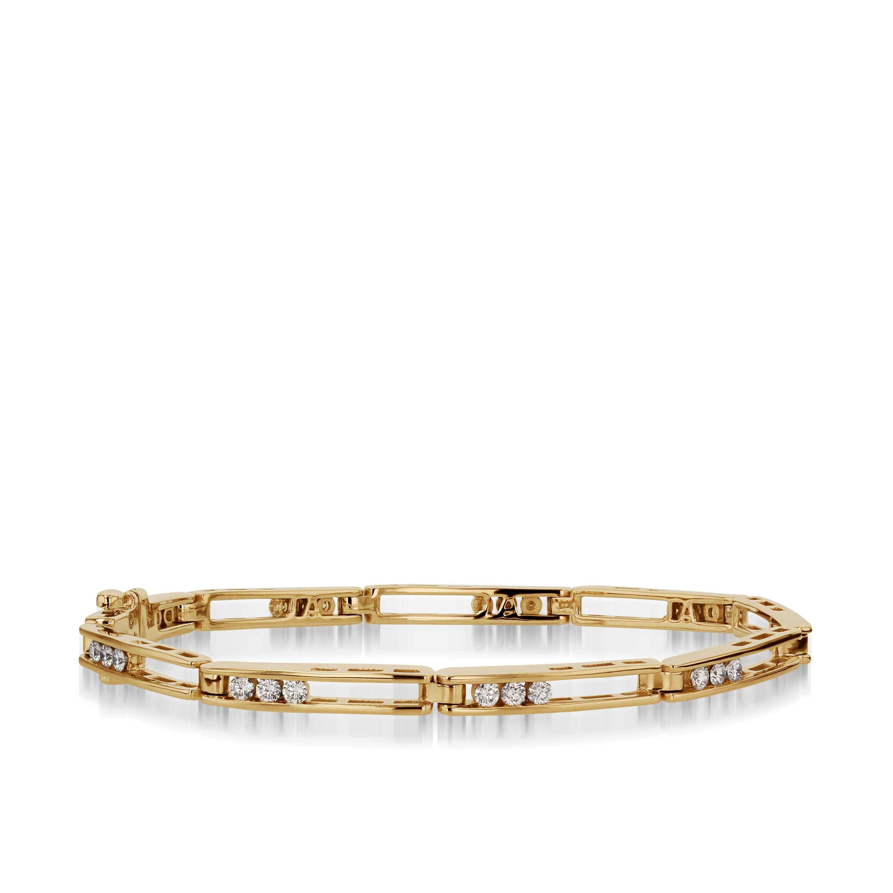 Lines 1.0 Carat Diamond Tennis Bracelet