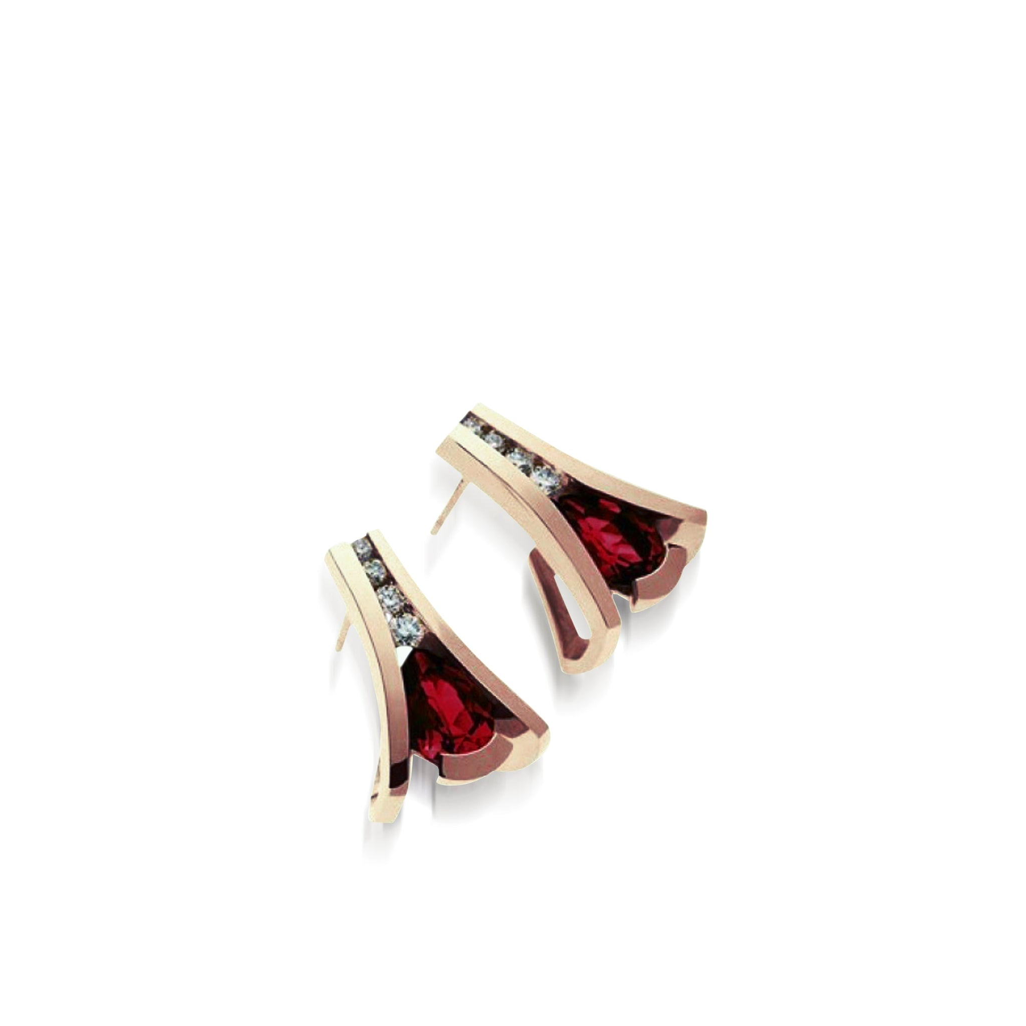Venture Gemstone Earrings with Diamonds