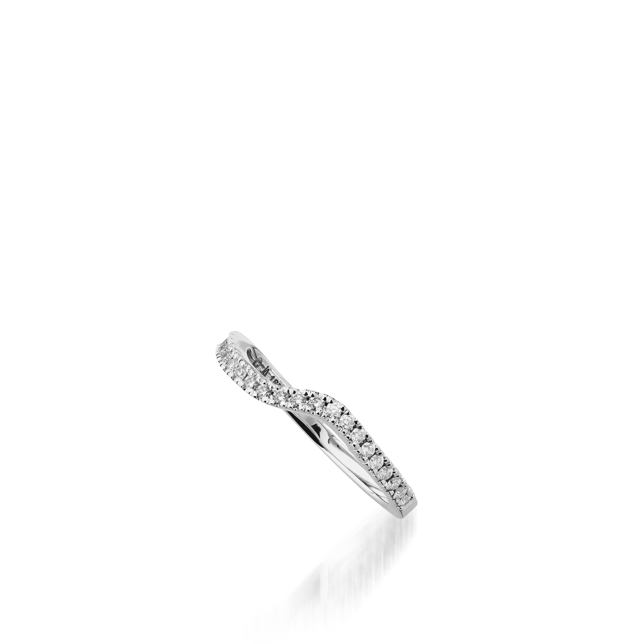 Rhapsody White Gold Engagement Ring