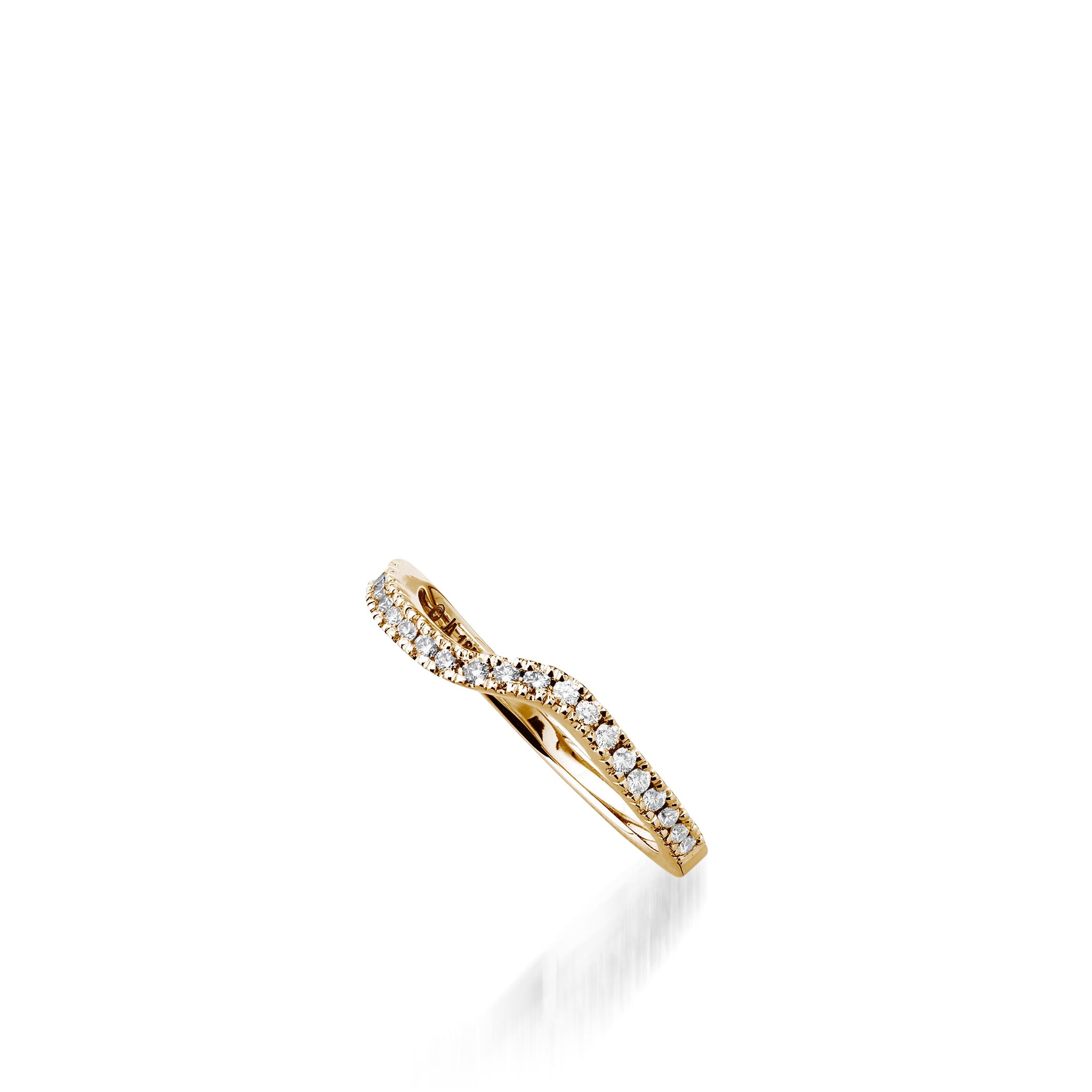 Rhapsody Yellow Gold Engagement Ring