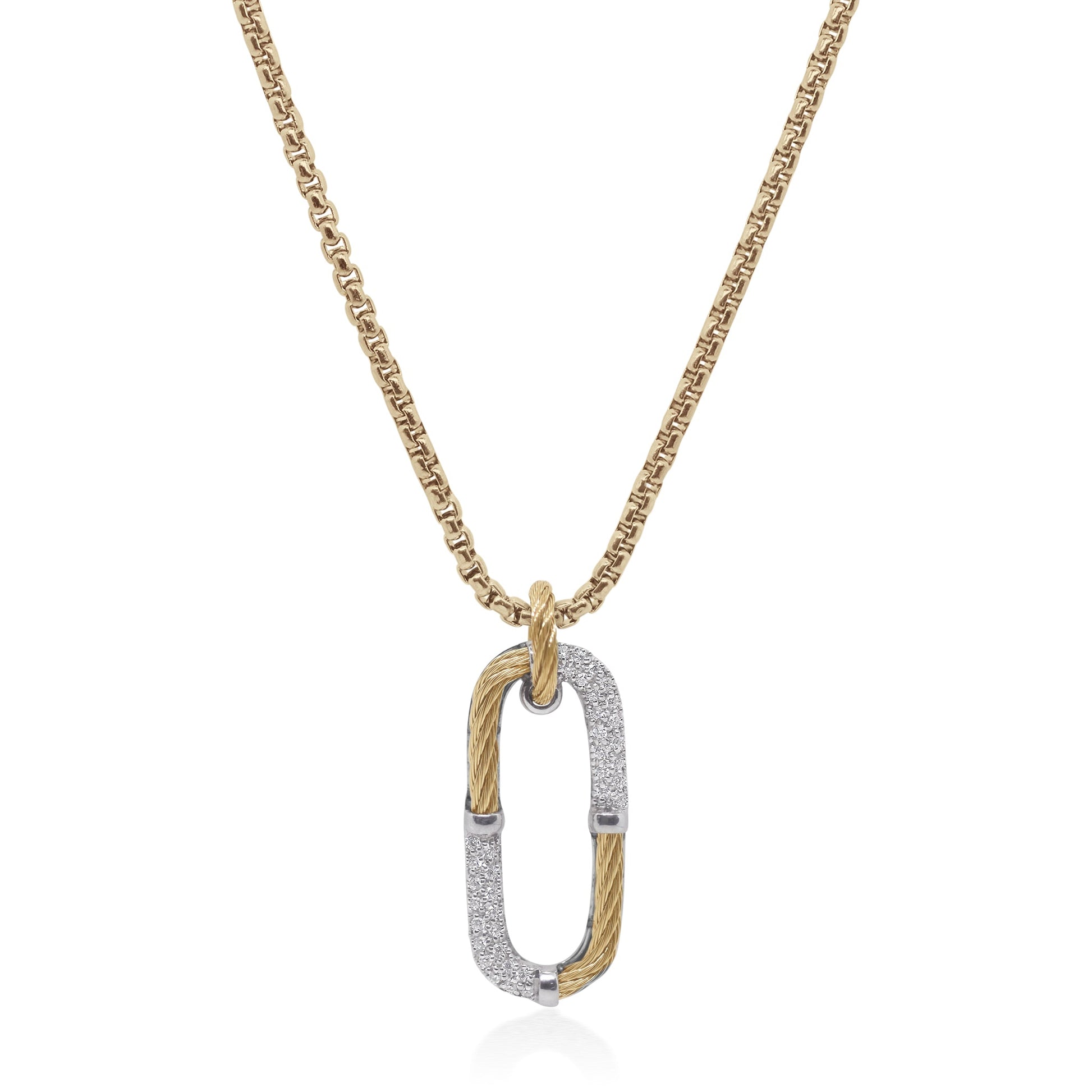 Alor Cable Clip Pendant Necklace