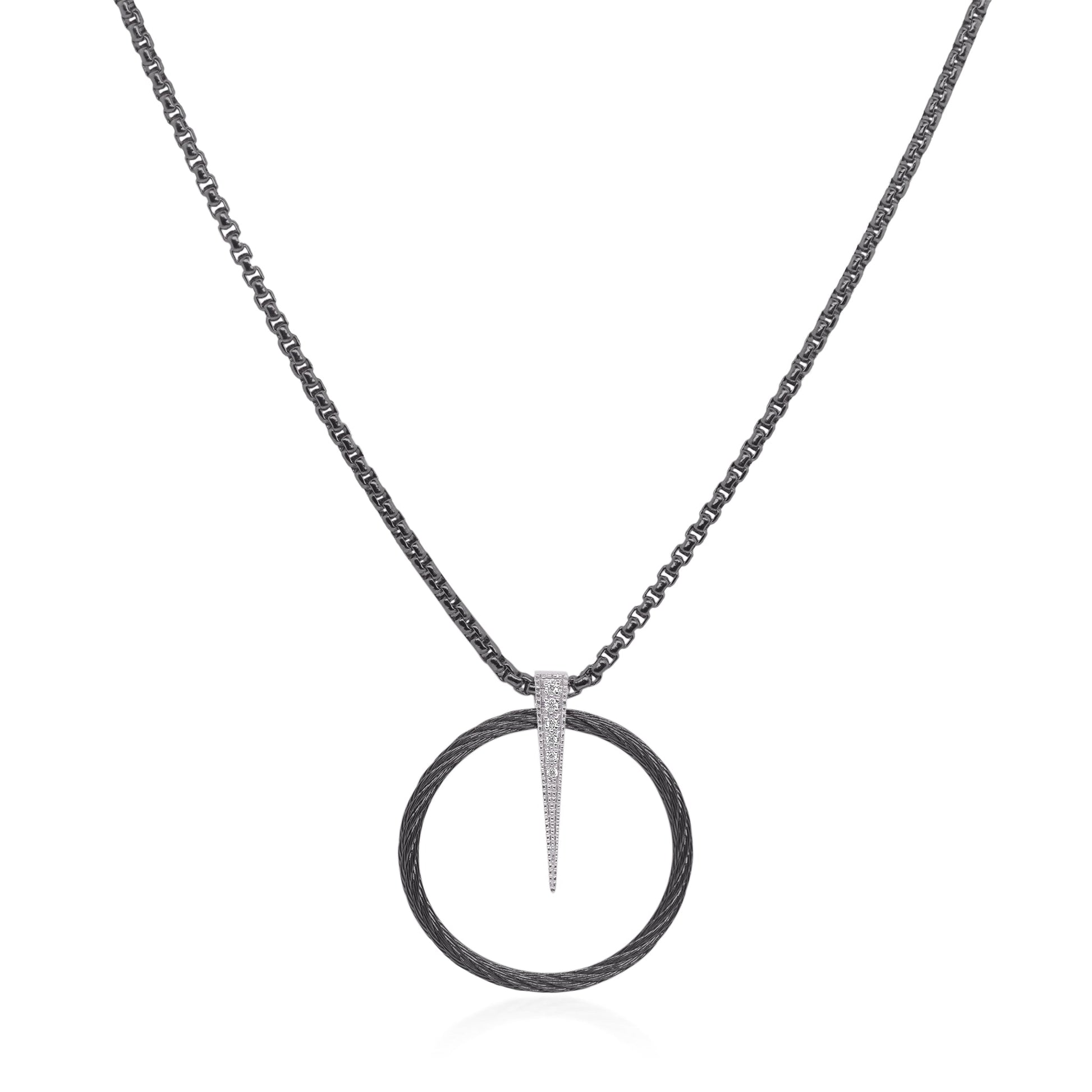 Alor Full Circle Spear Necklace