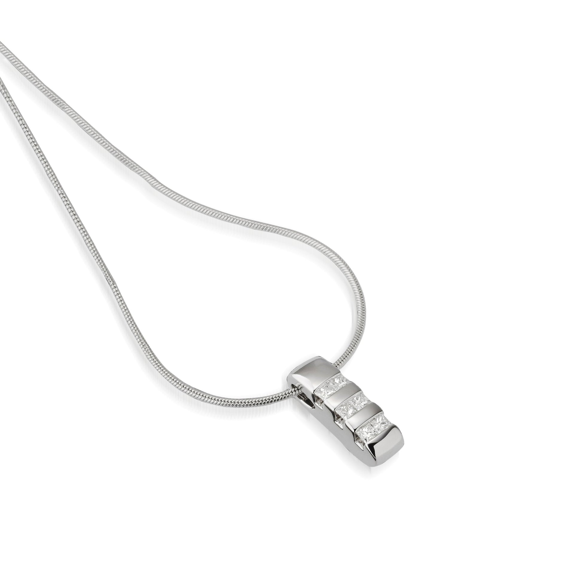 Devotion Small Diamond Pendant Necklace