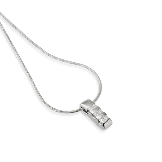 Devotion Small Diamond Pendant Necklace