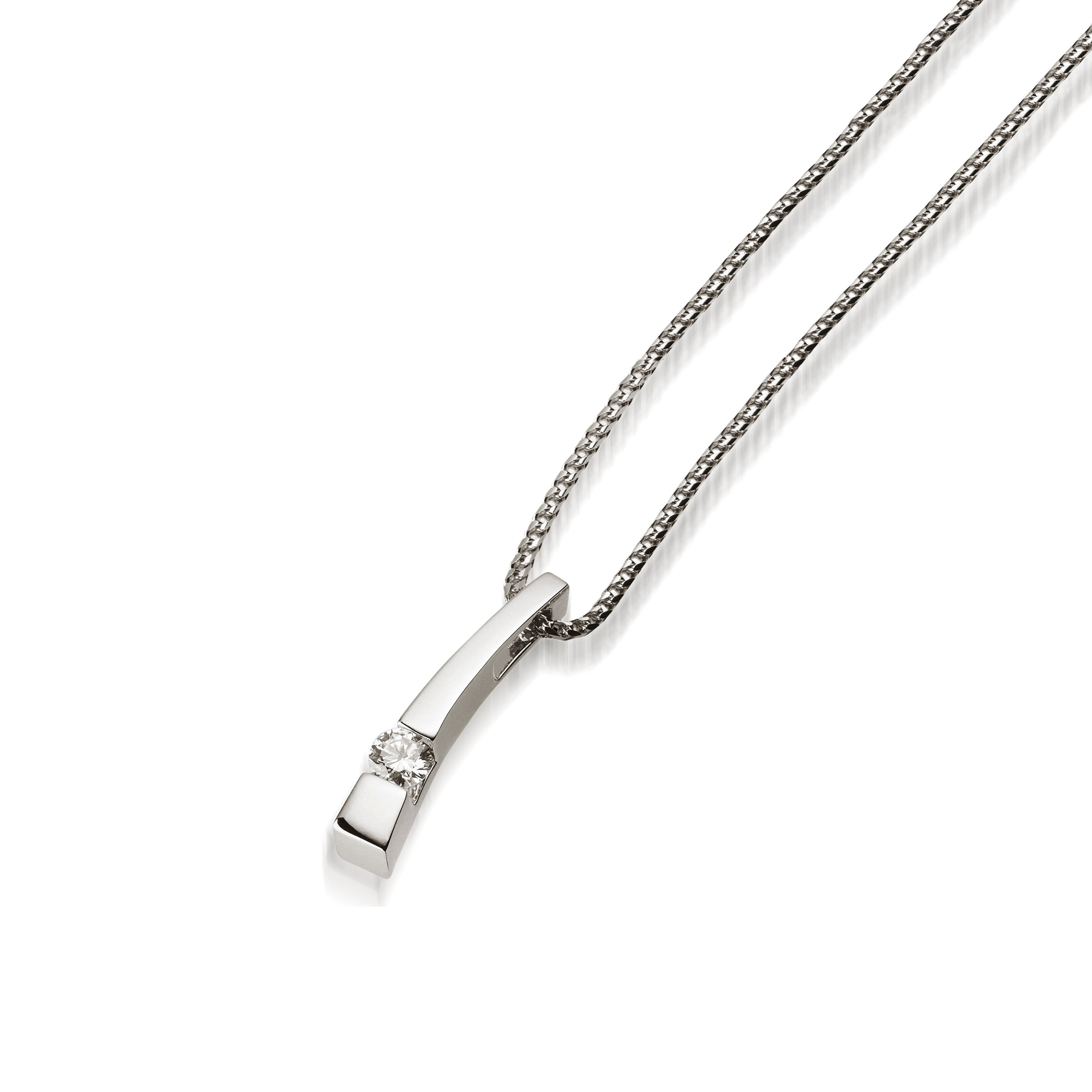Polar Diamond Pendant Necklace