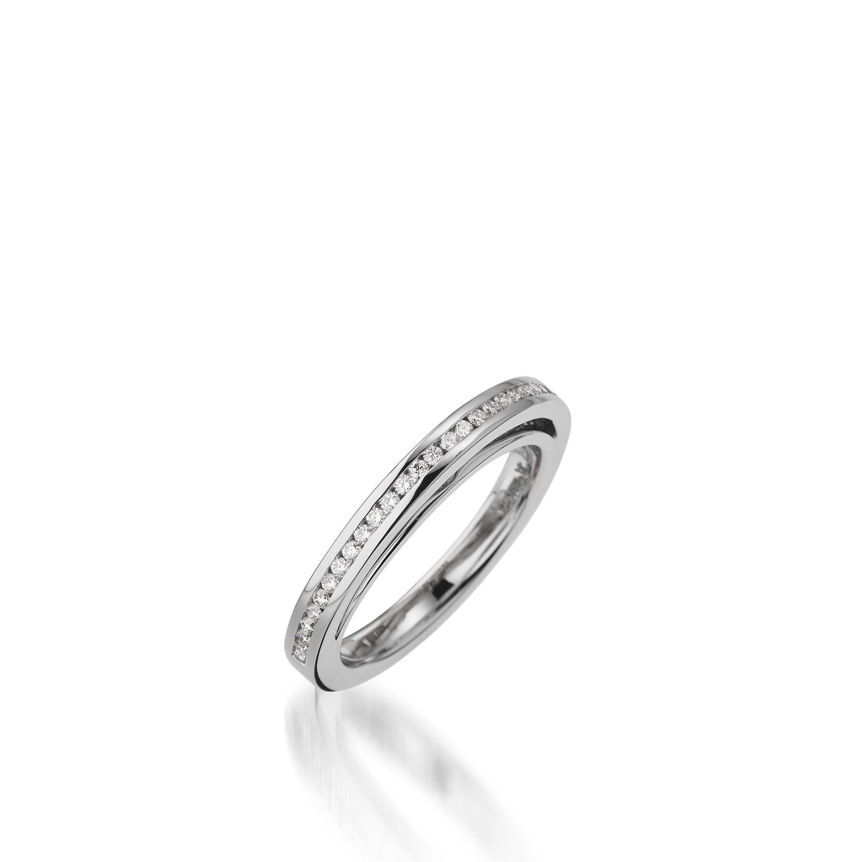 Attraction Rose & White Gold Engagement Ring