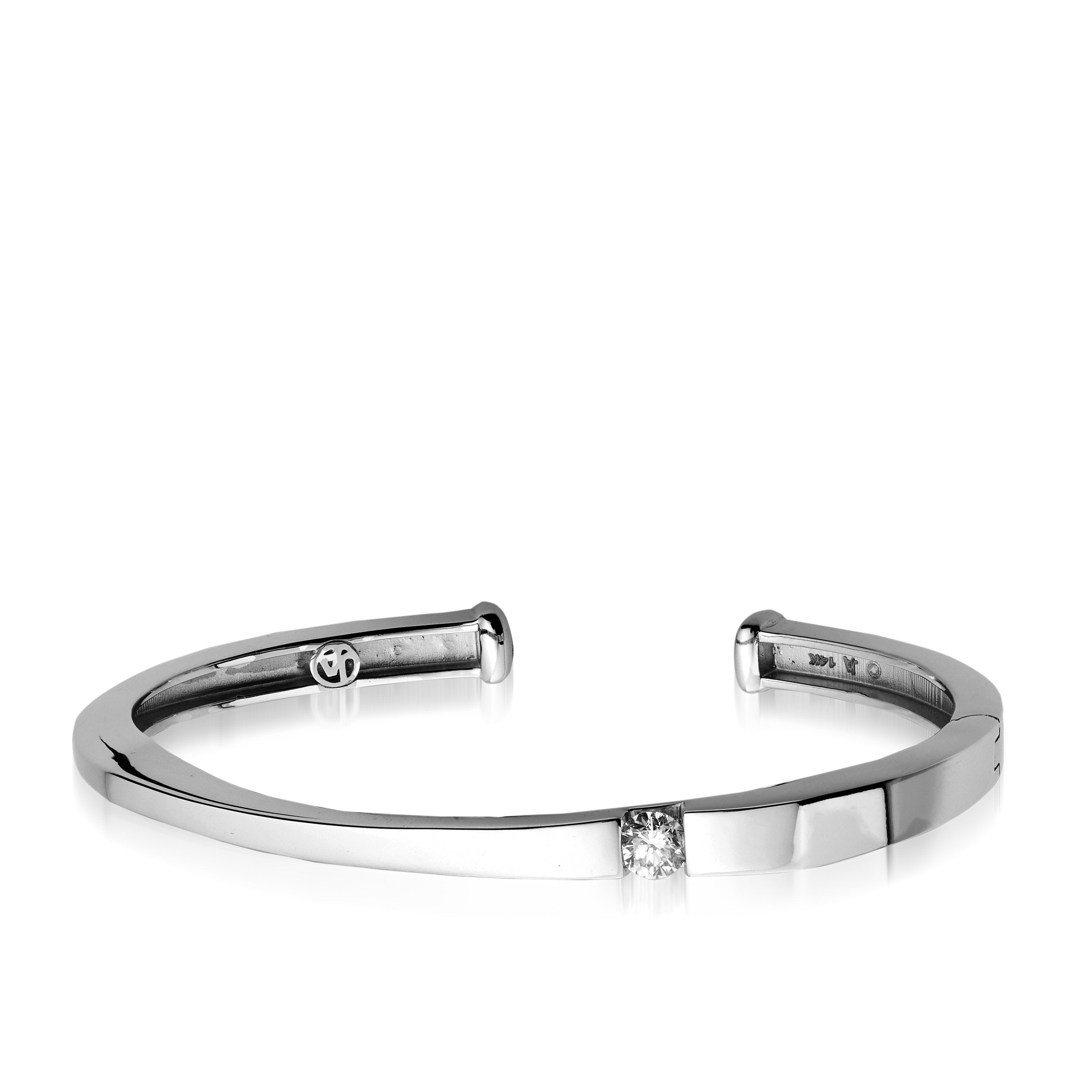 Polar Diamond Cuff Bracelet