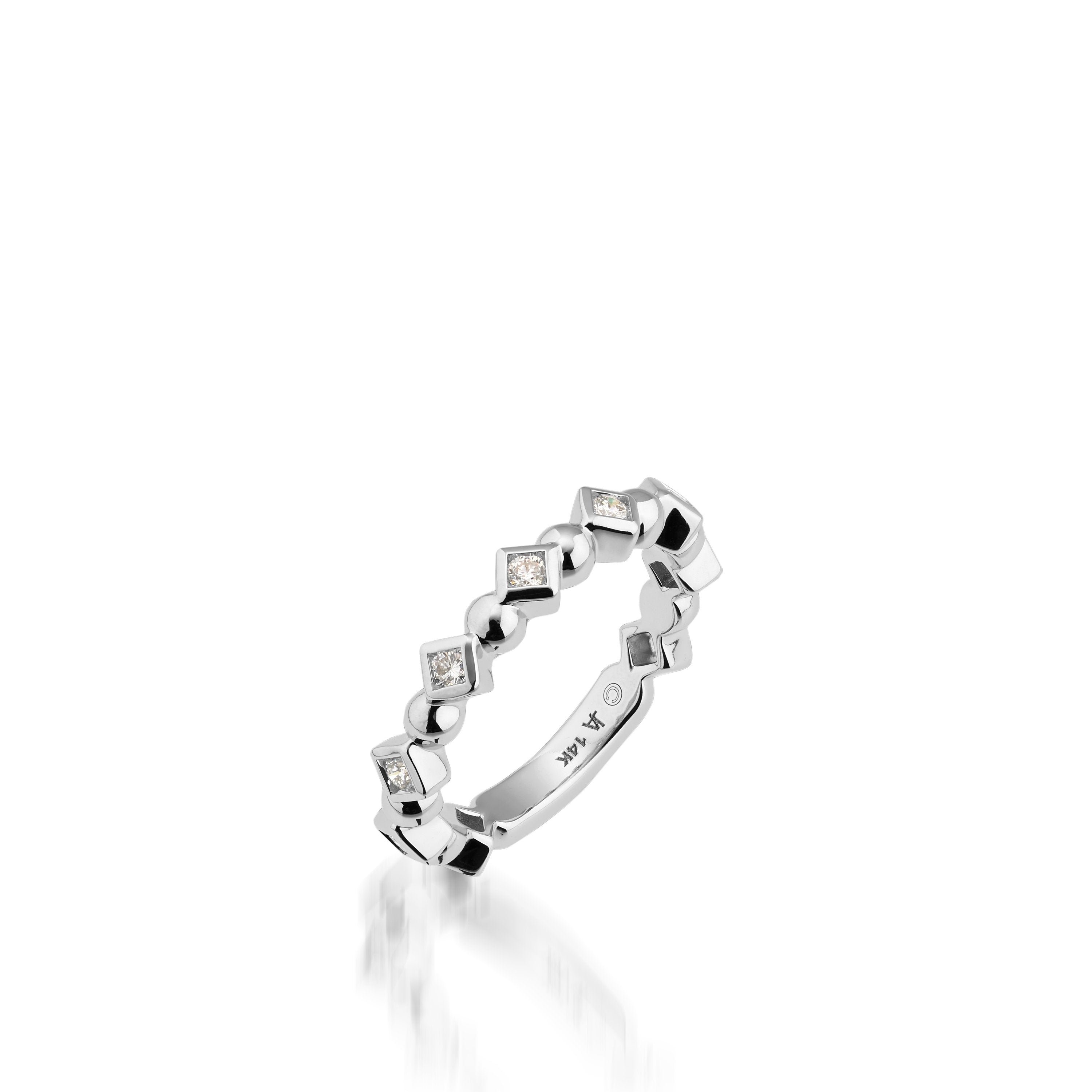 Paloma Confetti Diamond Stack Ring